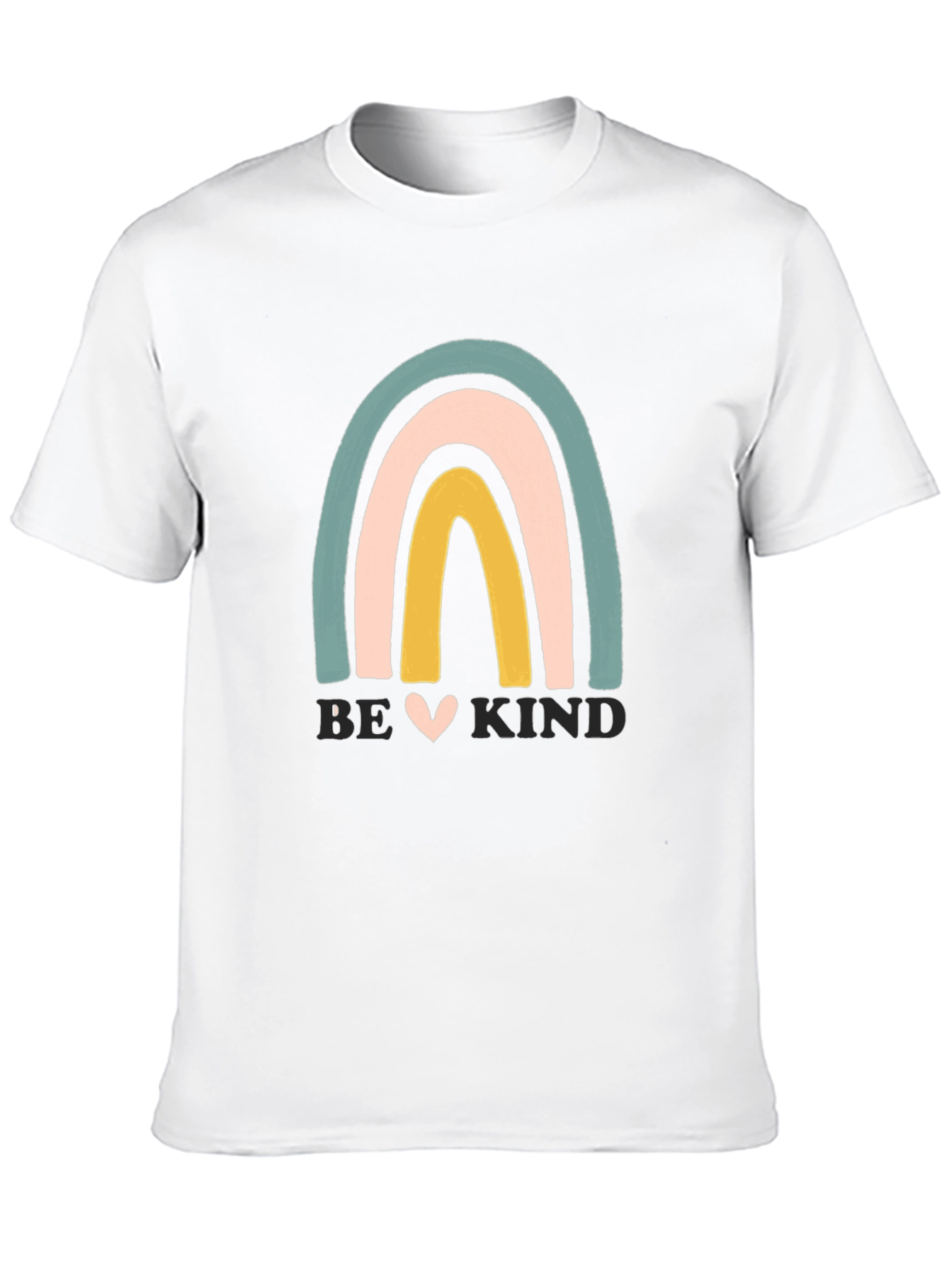 Be Kind Rainbow Graphic Tee - Unisex T-Shirt