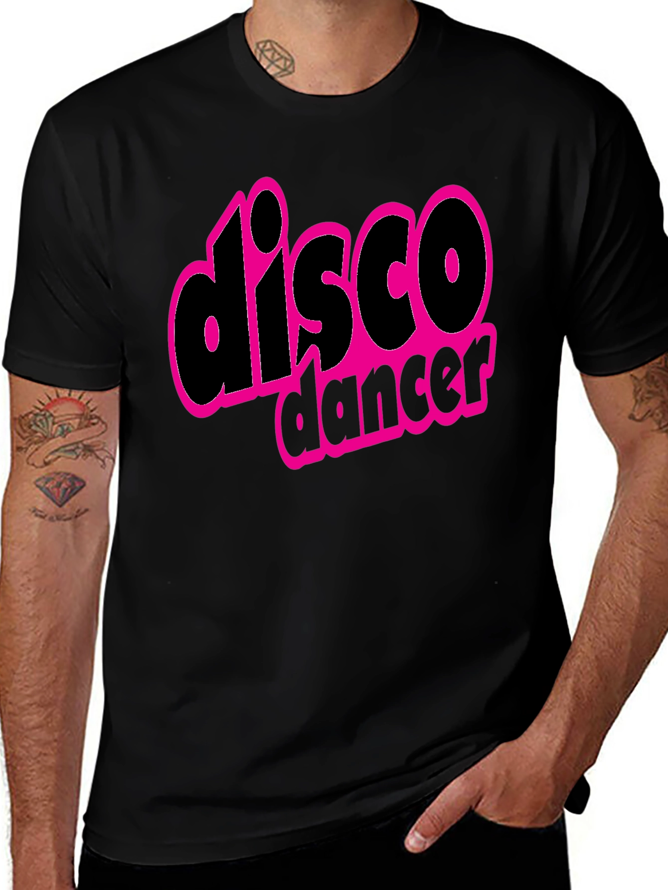 Disco Dancer Black T-Shirt