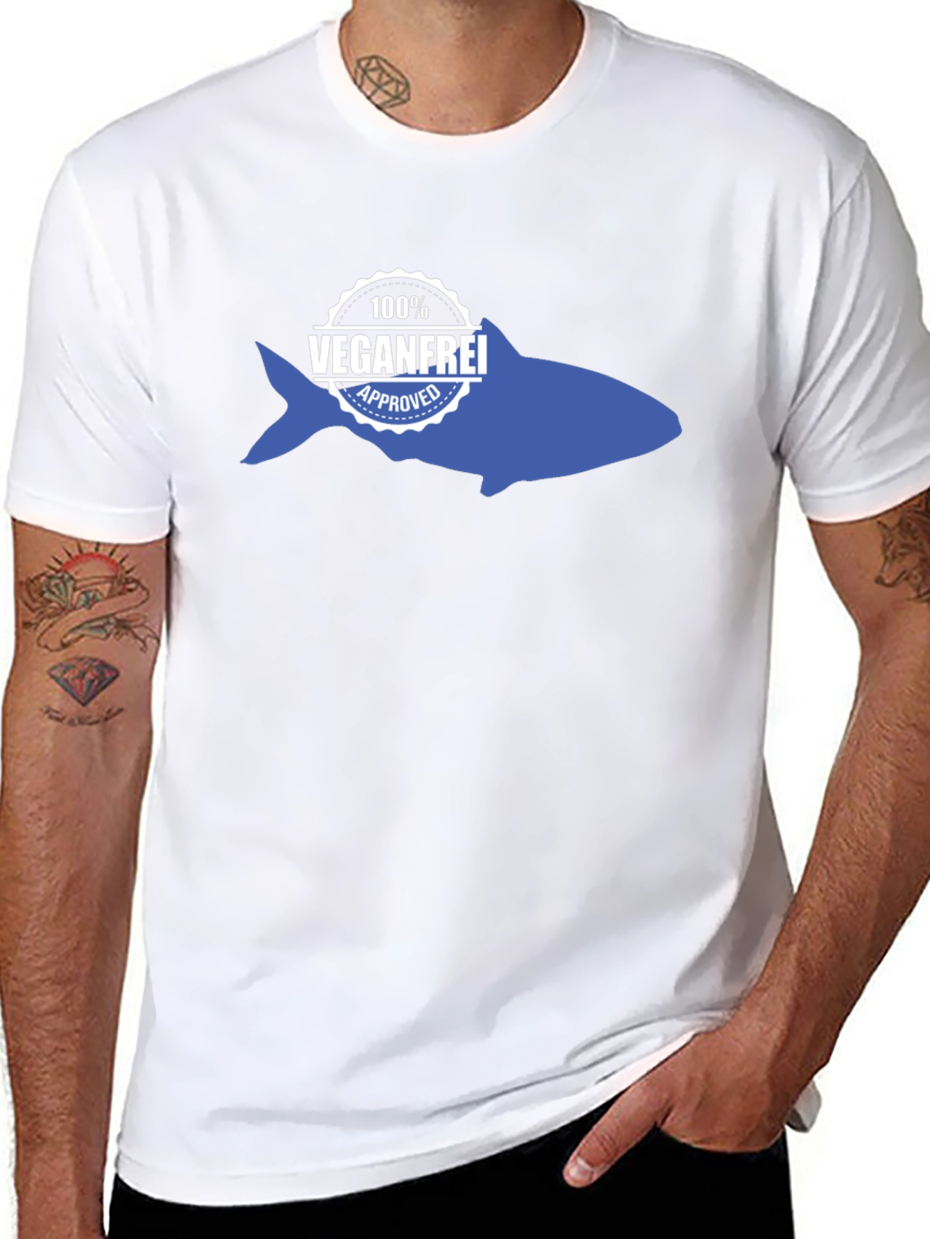 Veganfrei Approved Fish T-Shirt