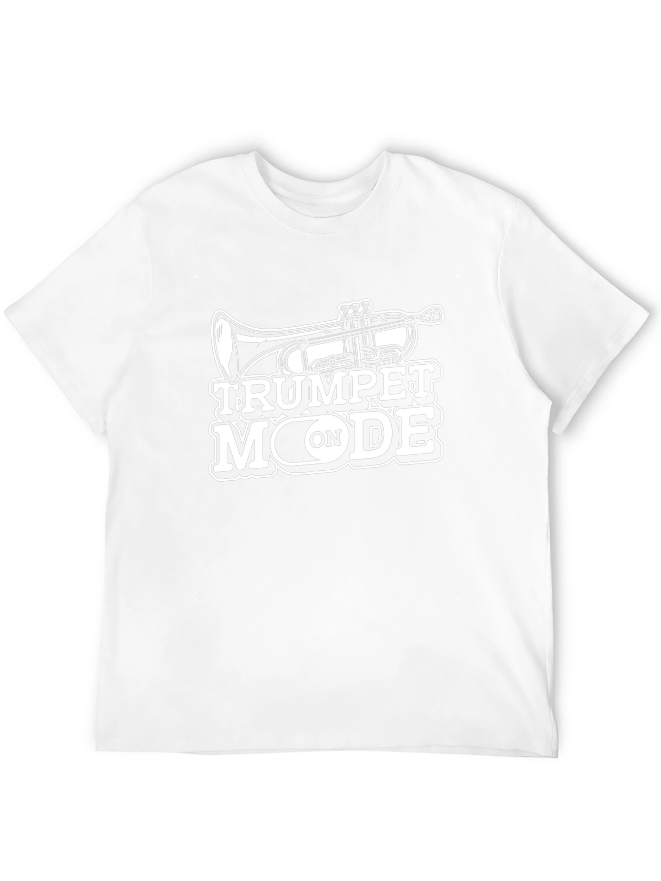 Trumpet Mode On Graphic T-Shirt - Music Lover Tee