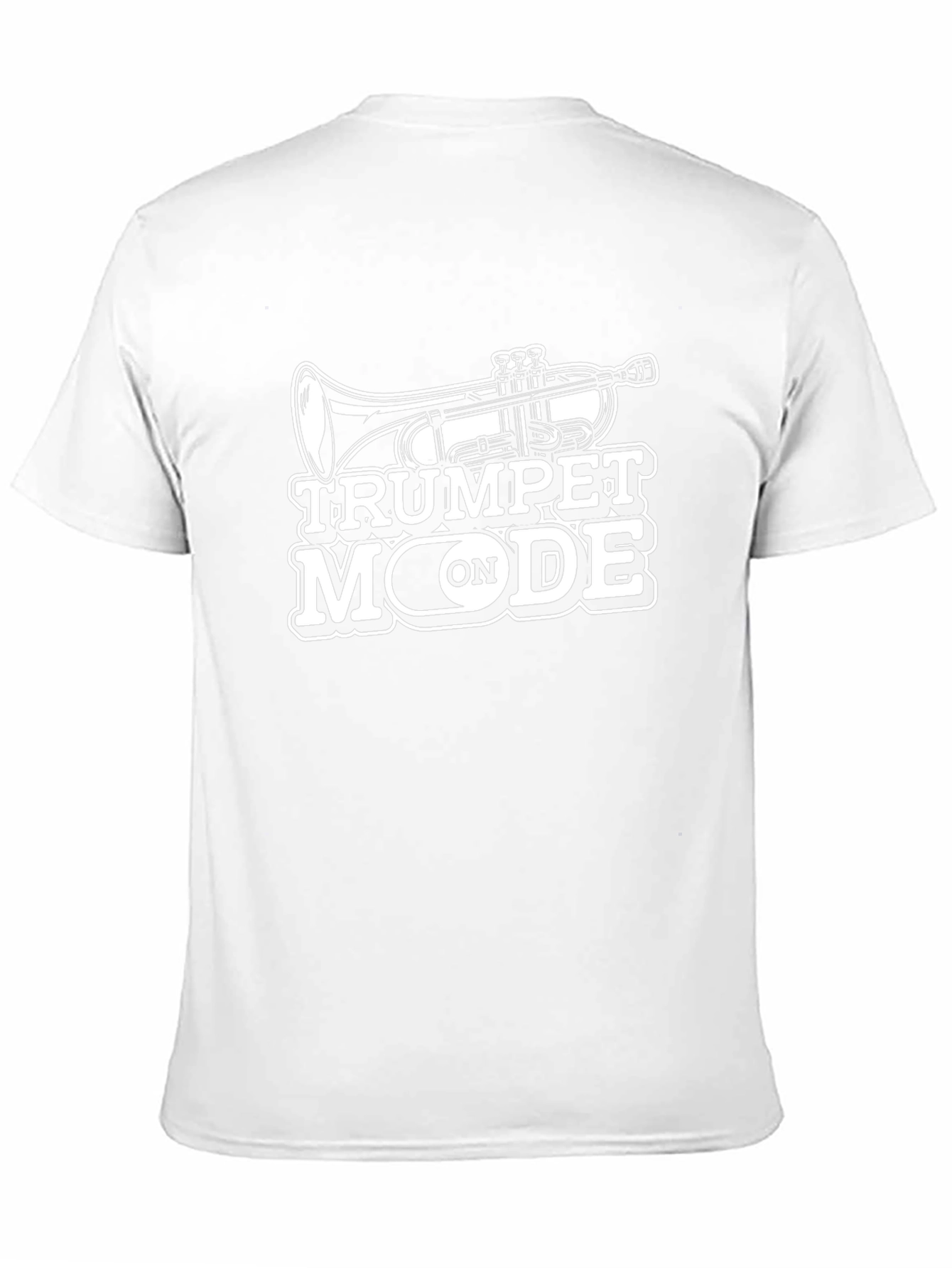 Trumpet Mode On Graphic T-Shirt - Music Lover Tee
