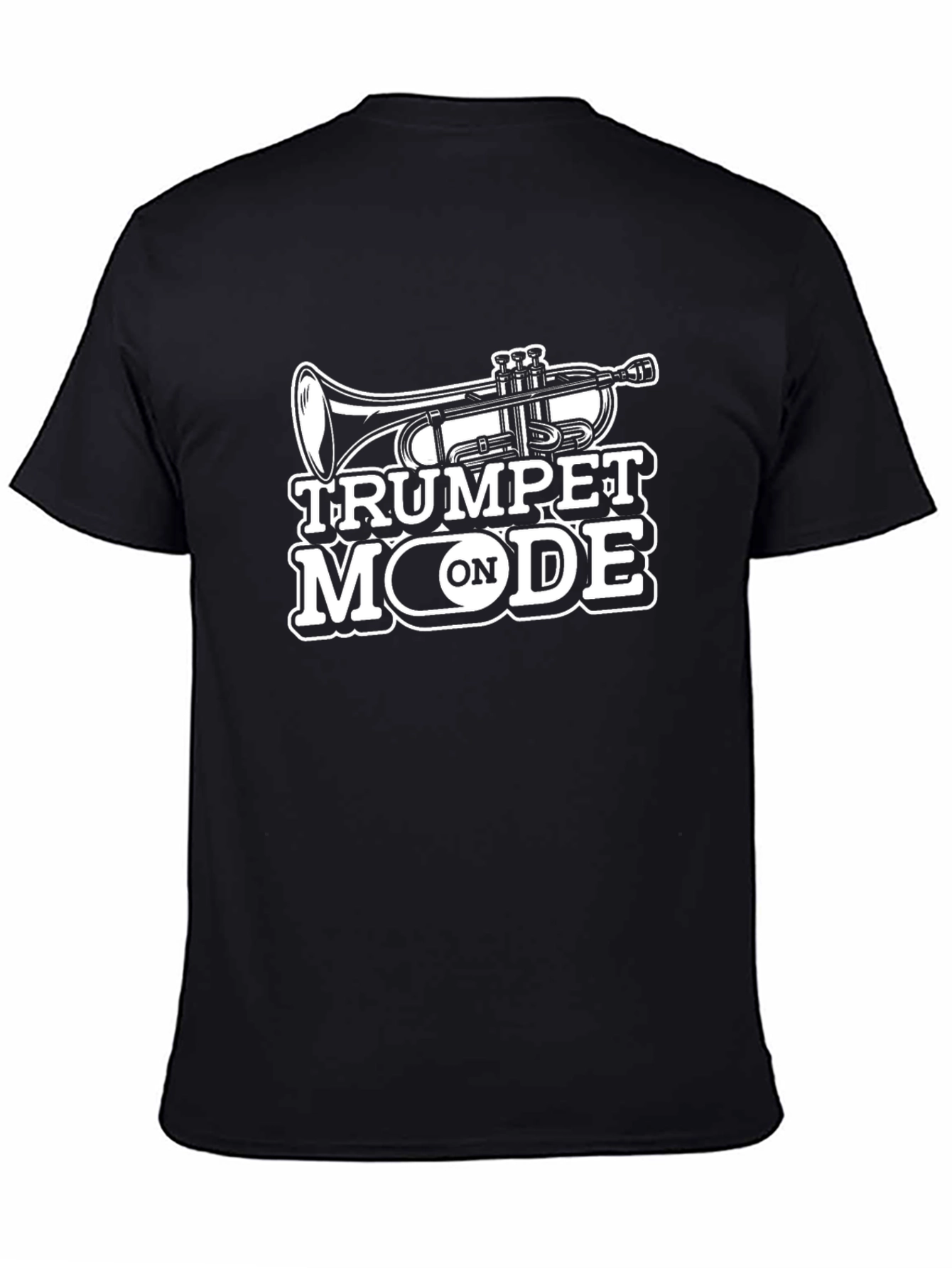 Trumpet Mode On Graphic T-Shirt - Music Lover Tee