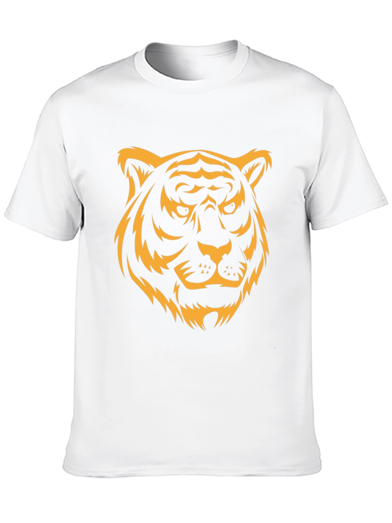 Black Tiger Graphic Tee - Bold Animal Design