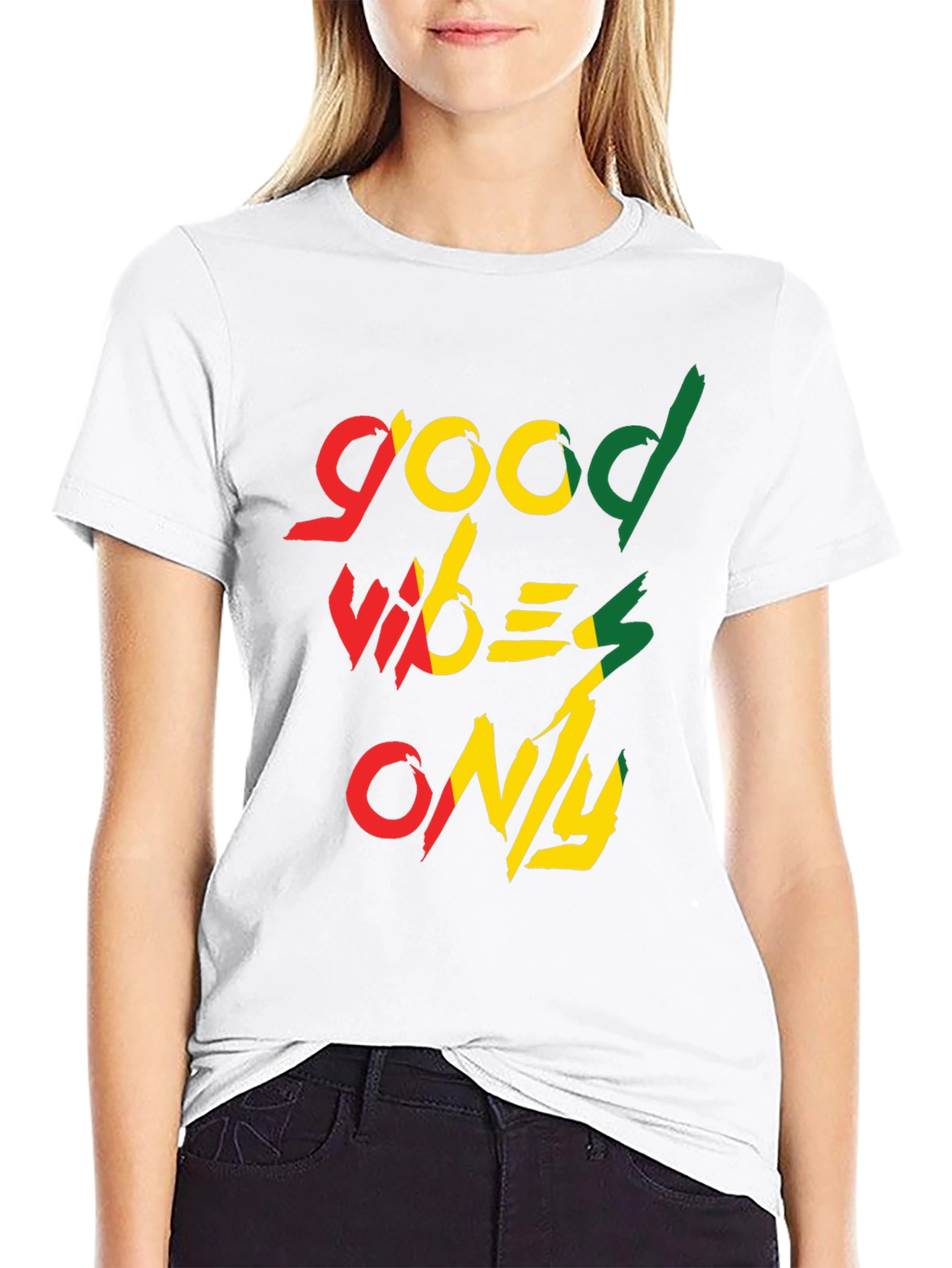 Good Vibes Only Graphic Tee - Black T-Shirt