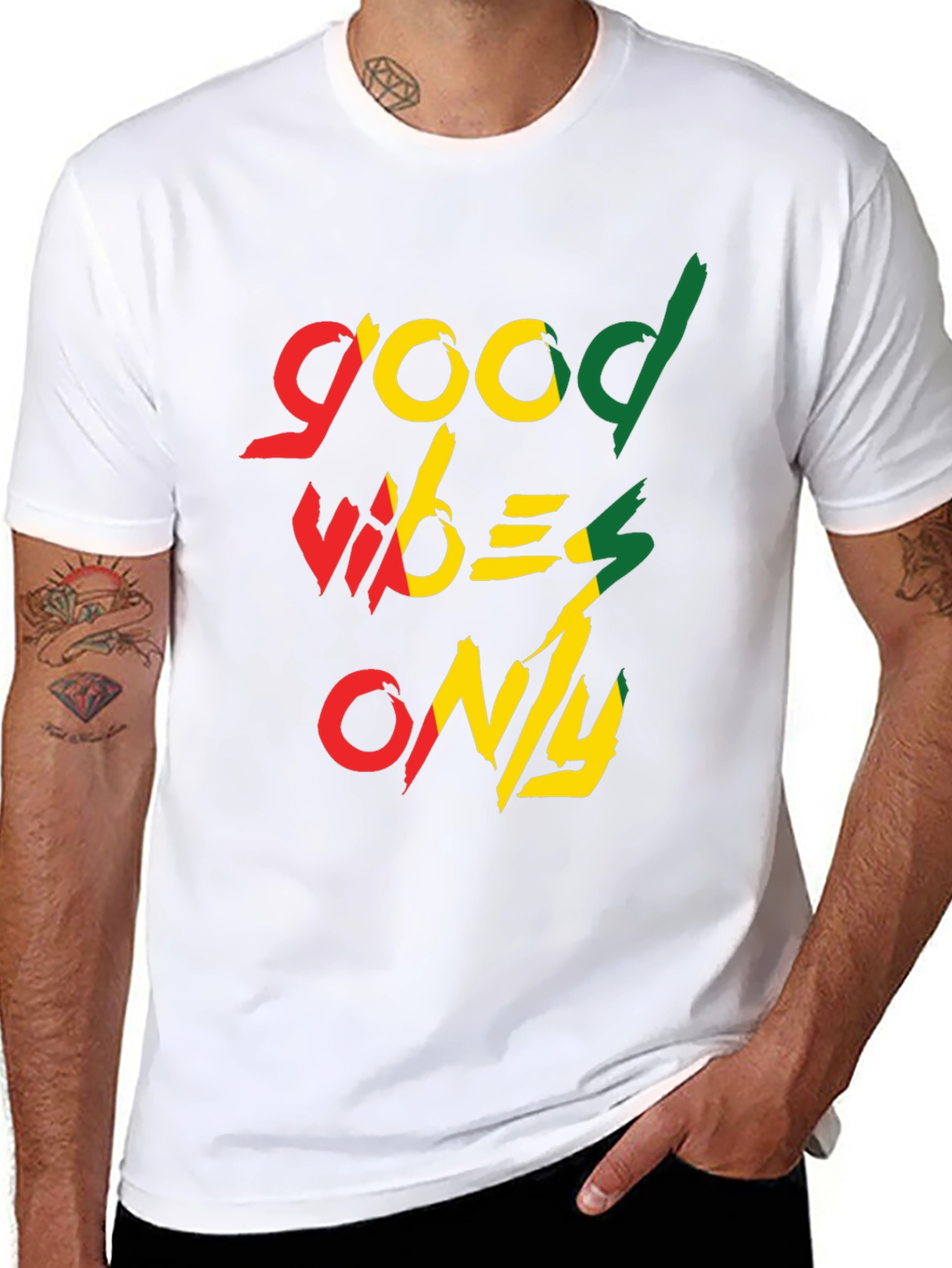 Good Vibes Only Graphic Tee - Black T-Shirt