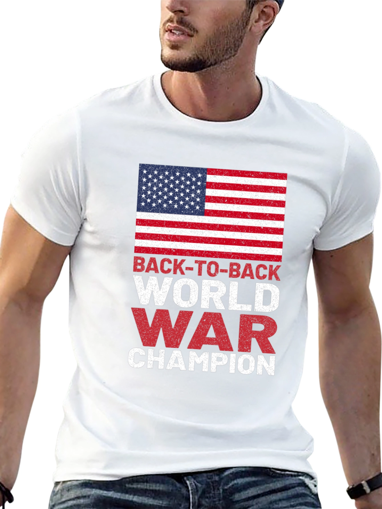 Back-to-Back World War Champion Graphic Tee
