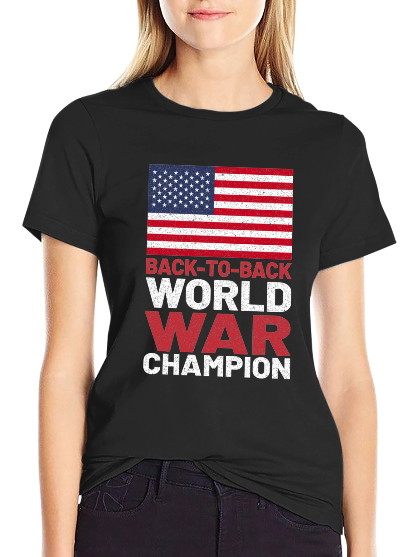 Back-to-Back World War Champion Graphic Tee