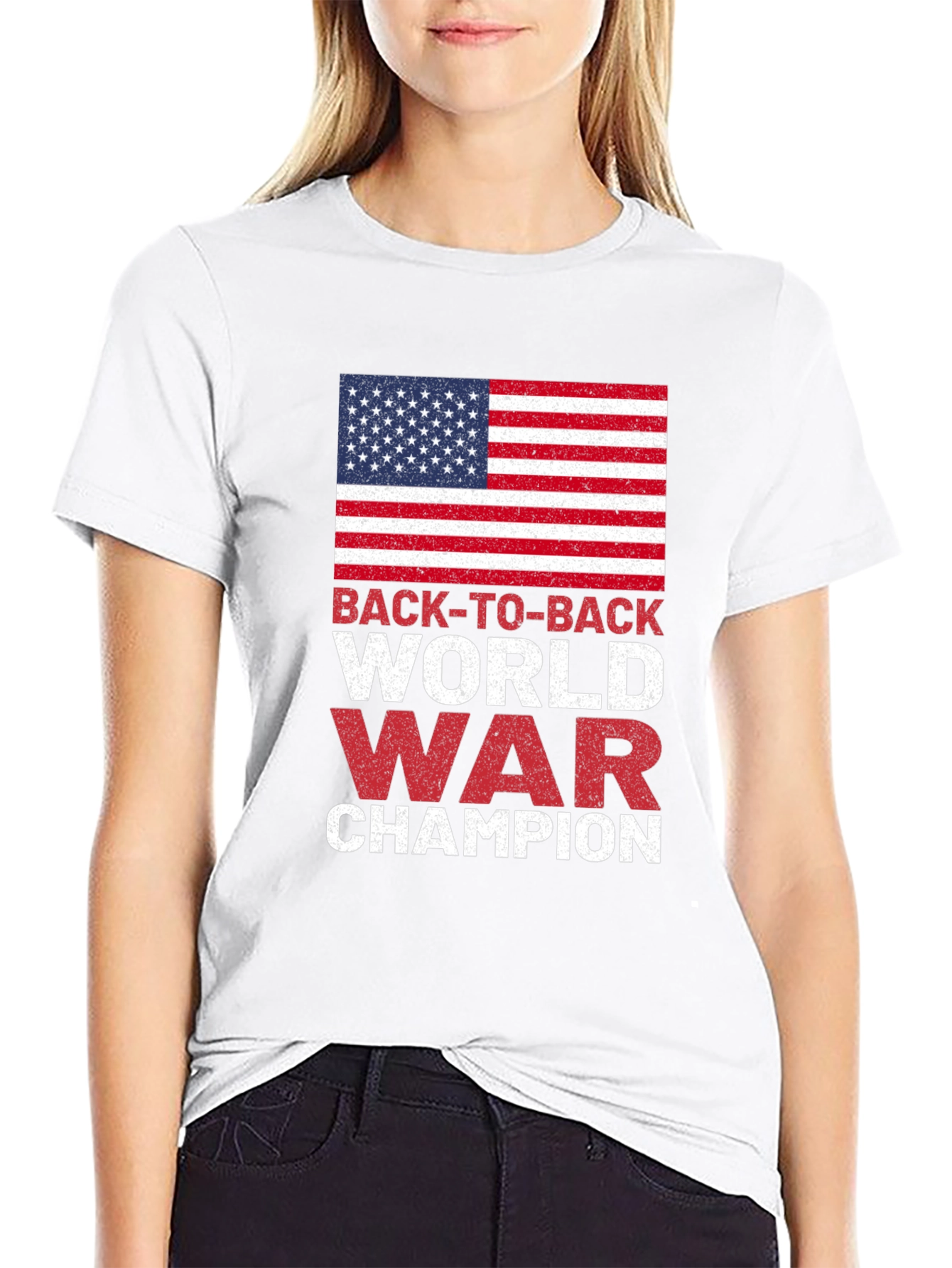 Back-to-Back World War Champion Graphic Tee