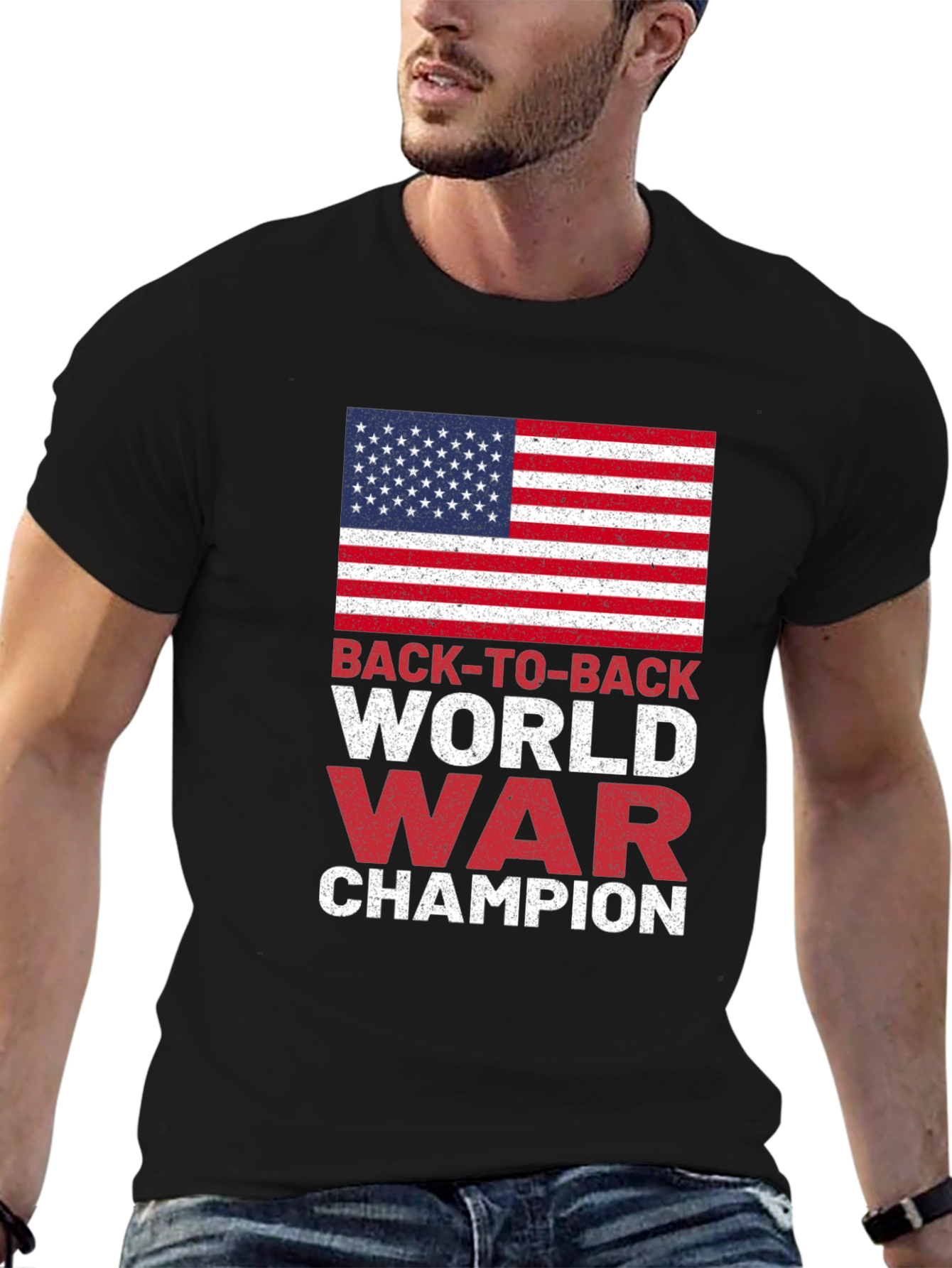 Back-to-Back World War Champion Graphic Tee