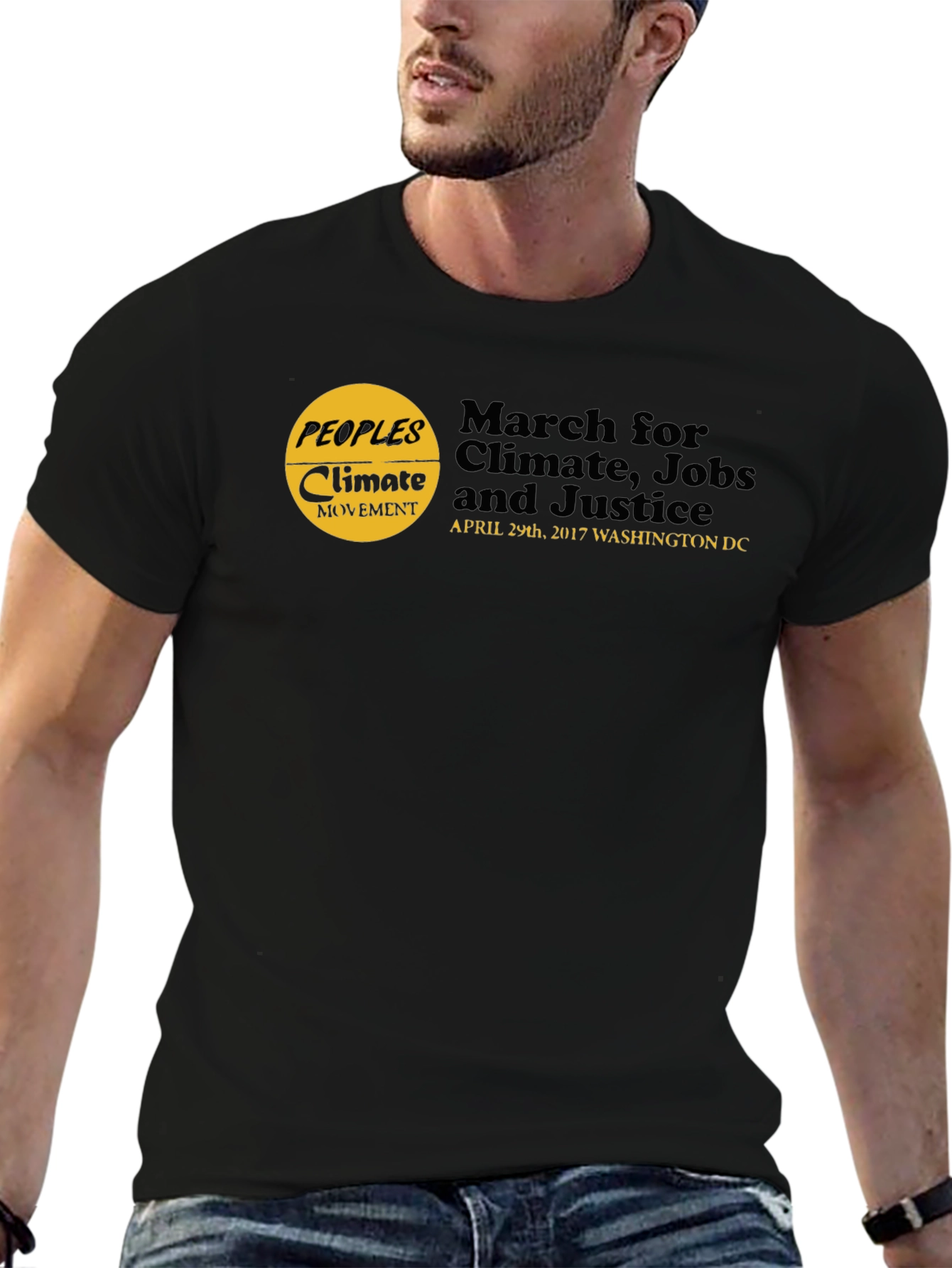 Climate March T-Shirt: Jobs & Justice