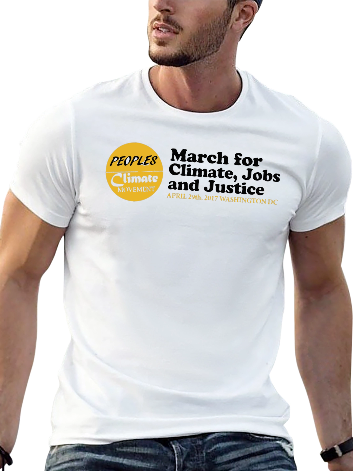 Climate March T-Shirt: Jobs & Justice