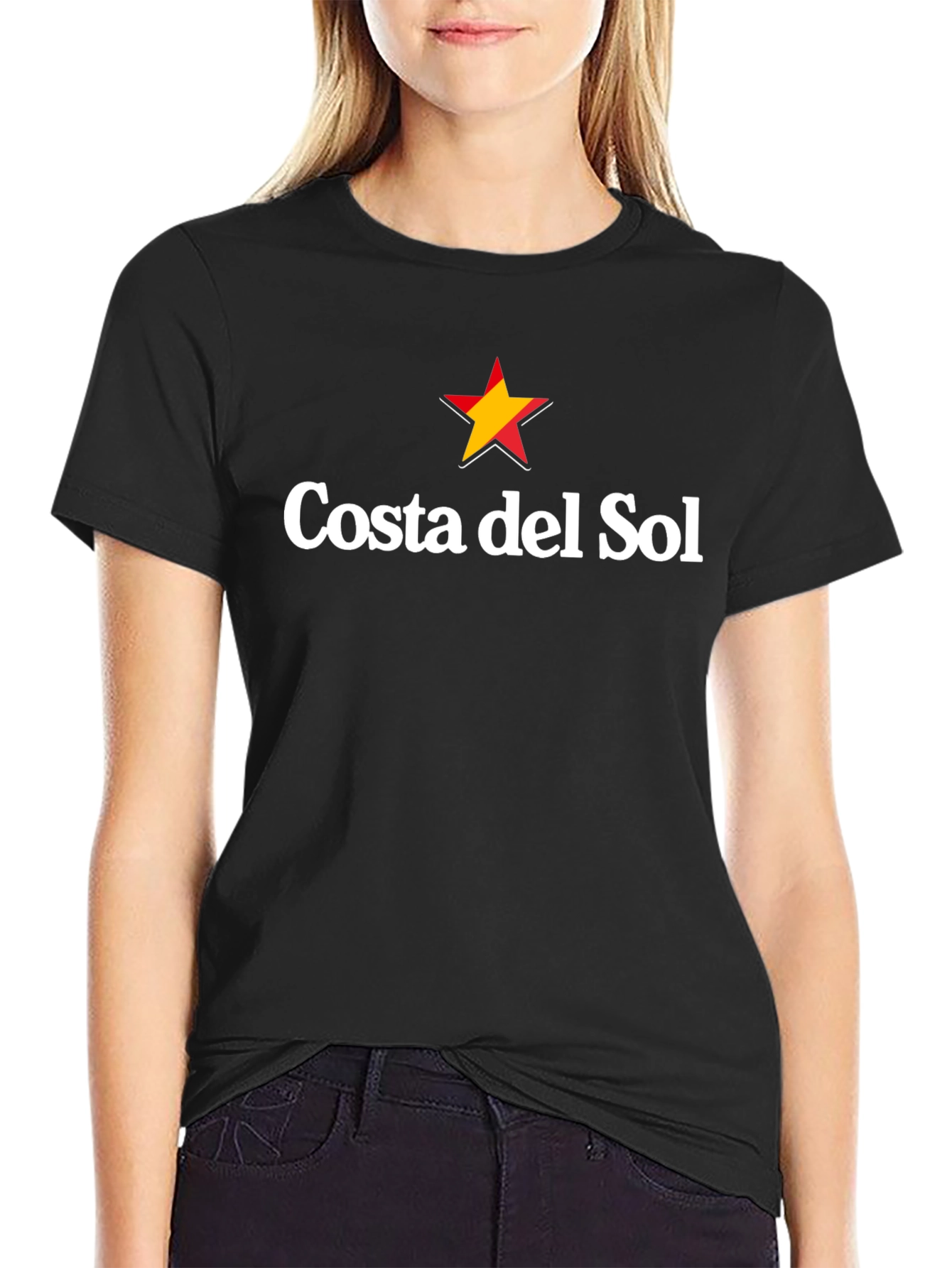 Costa del Sol Star T-Shirt - Black