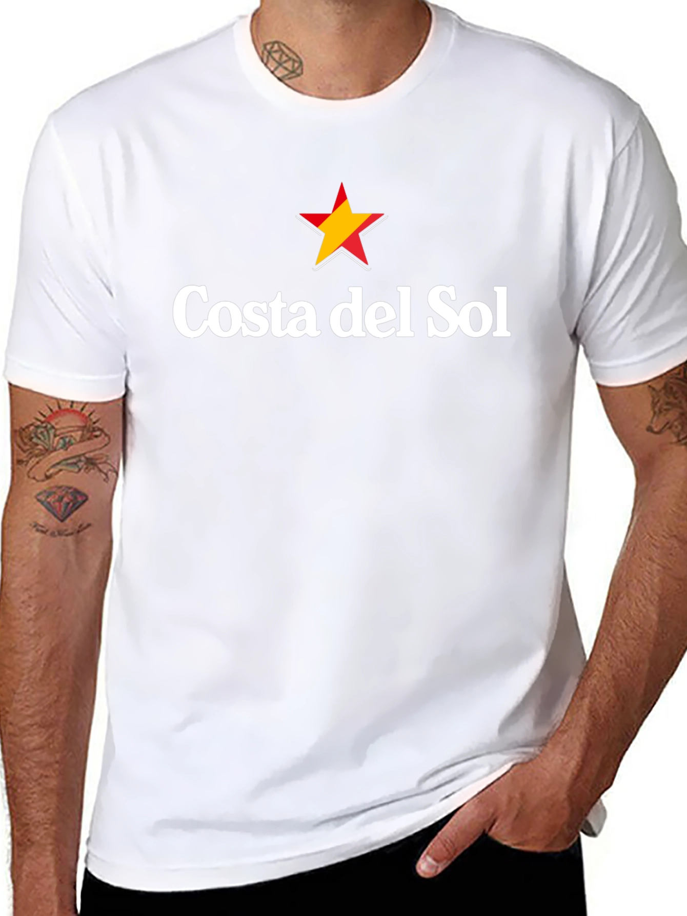 Costa del Sol Star T-Shirt - Black