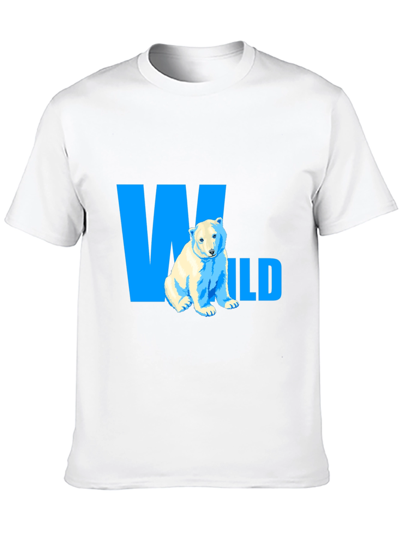 Wild Polar Bear Graphic Tee