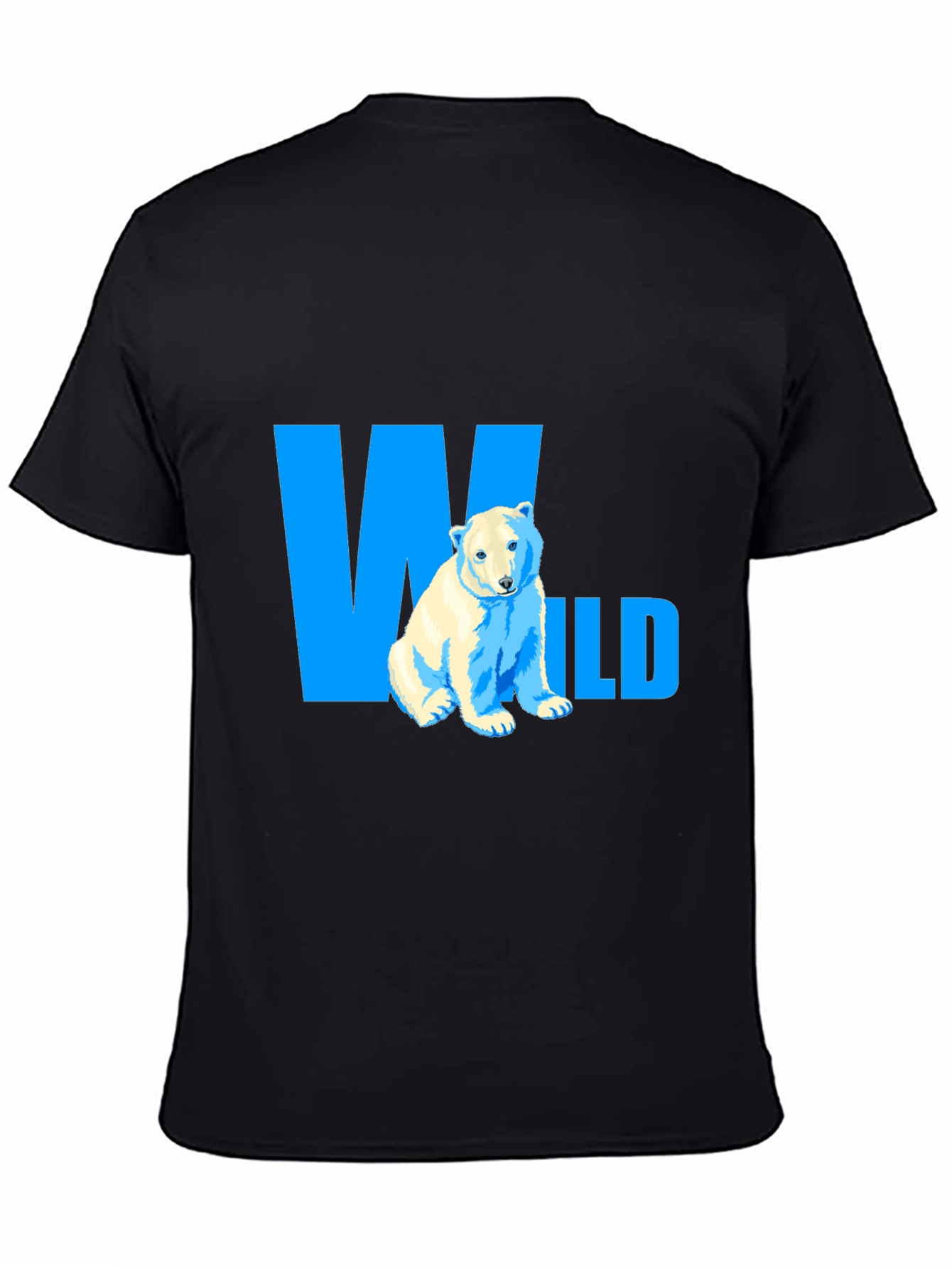 Wild Polar Bear Graphic Tee