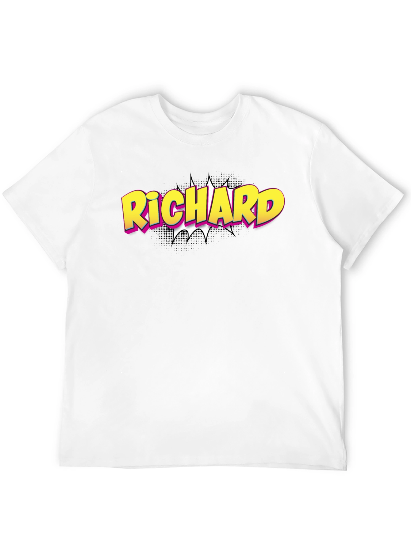 Richard Comic Style Personalized T-Shirt