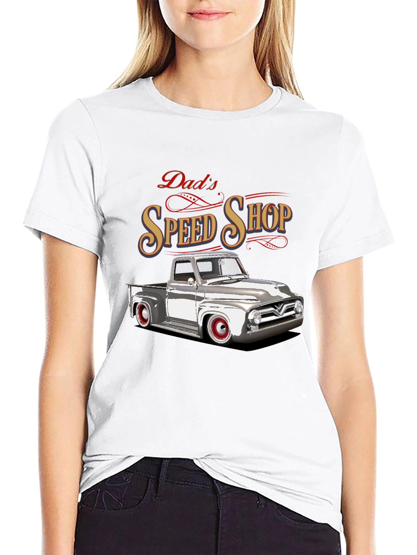 Dads Speed Shop Graphic Tee