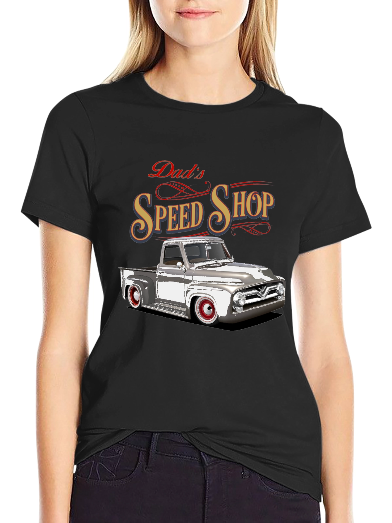 Dads Speed Shop Graphic Tee
