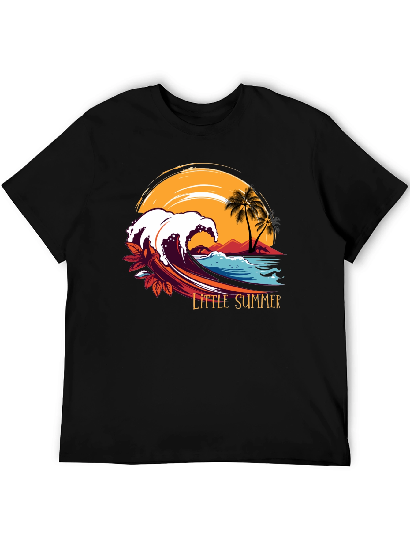 Little Summer Wave Graphic T-Shirt