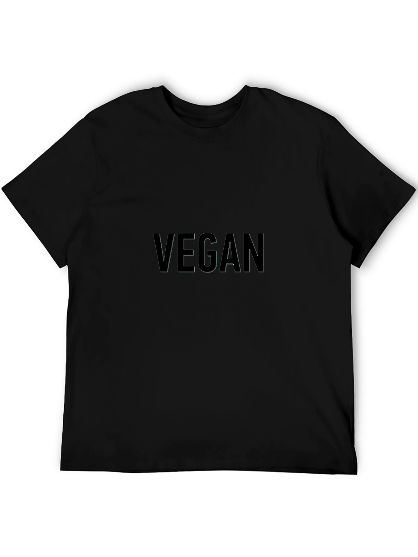 Vegan Statement Tee - Black