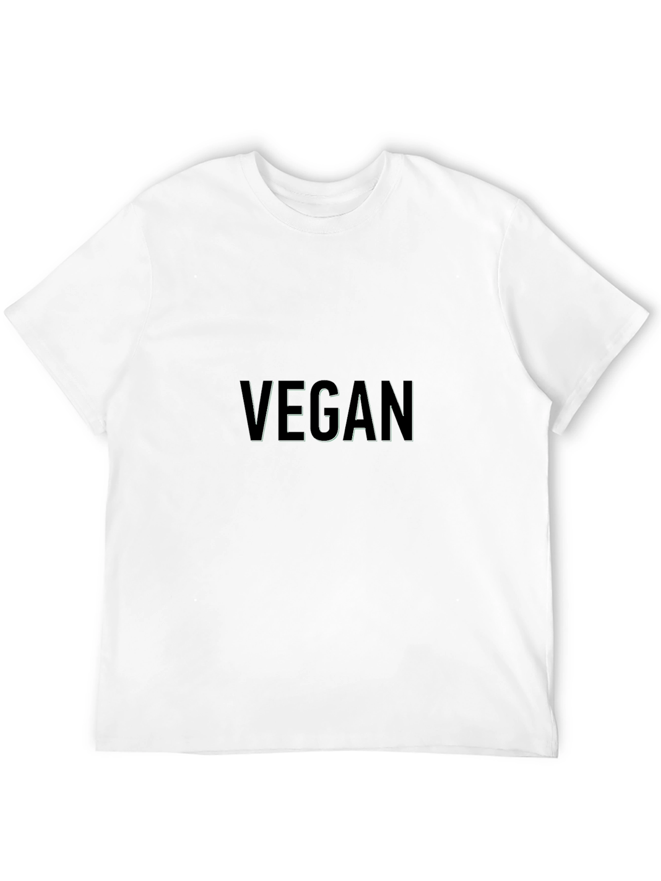Vegan Statement Tee - Black