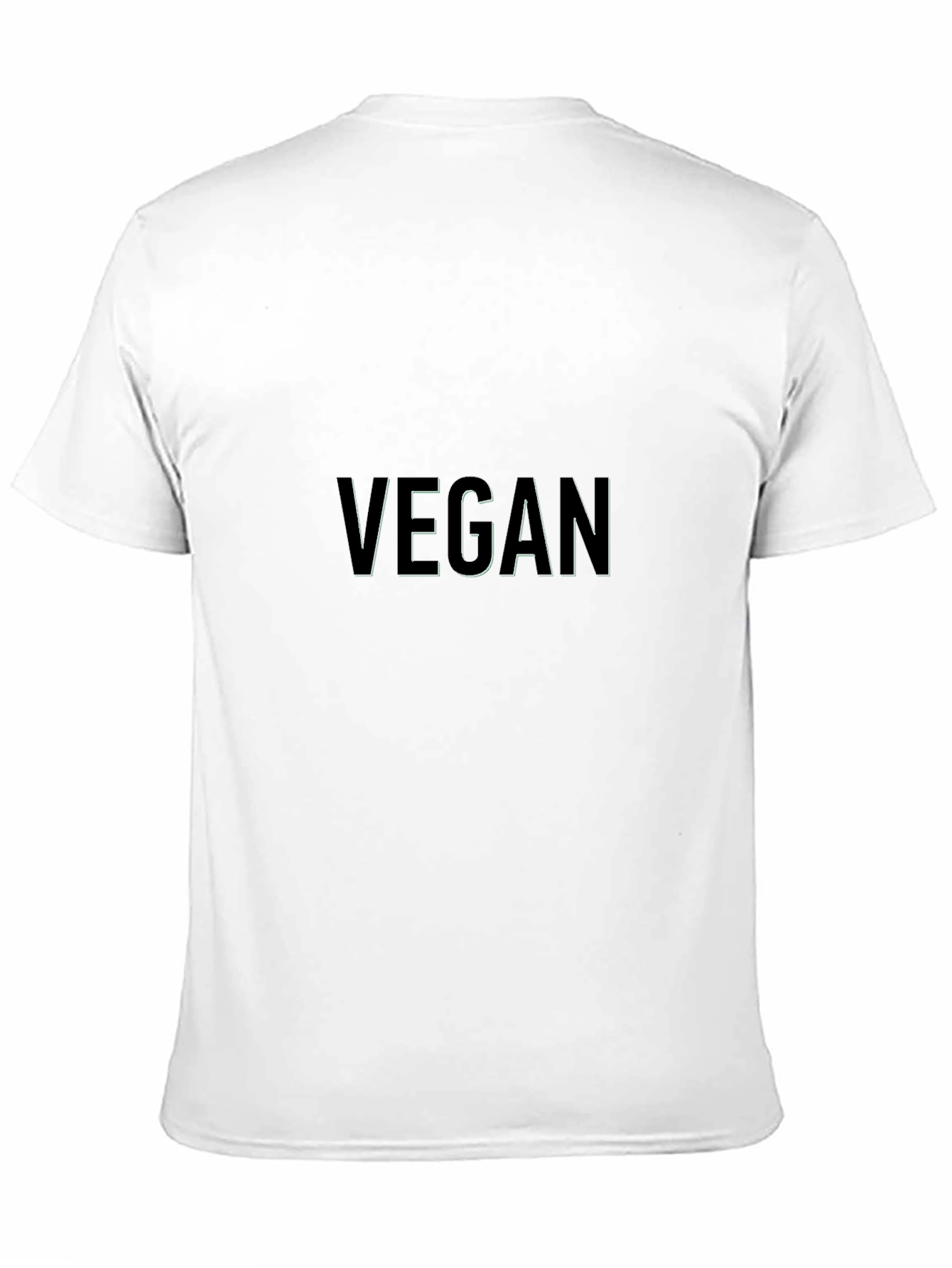 Vegan Statement Tee - Black