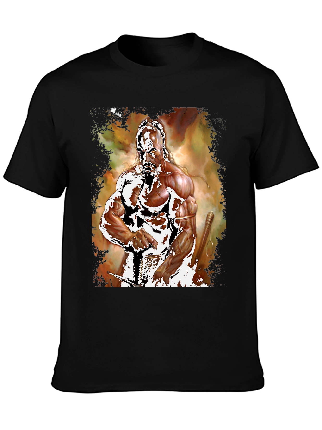 Warrior Graphic Tee - Black
