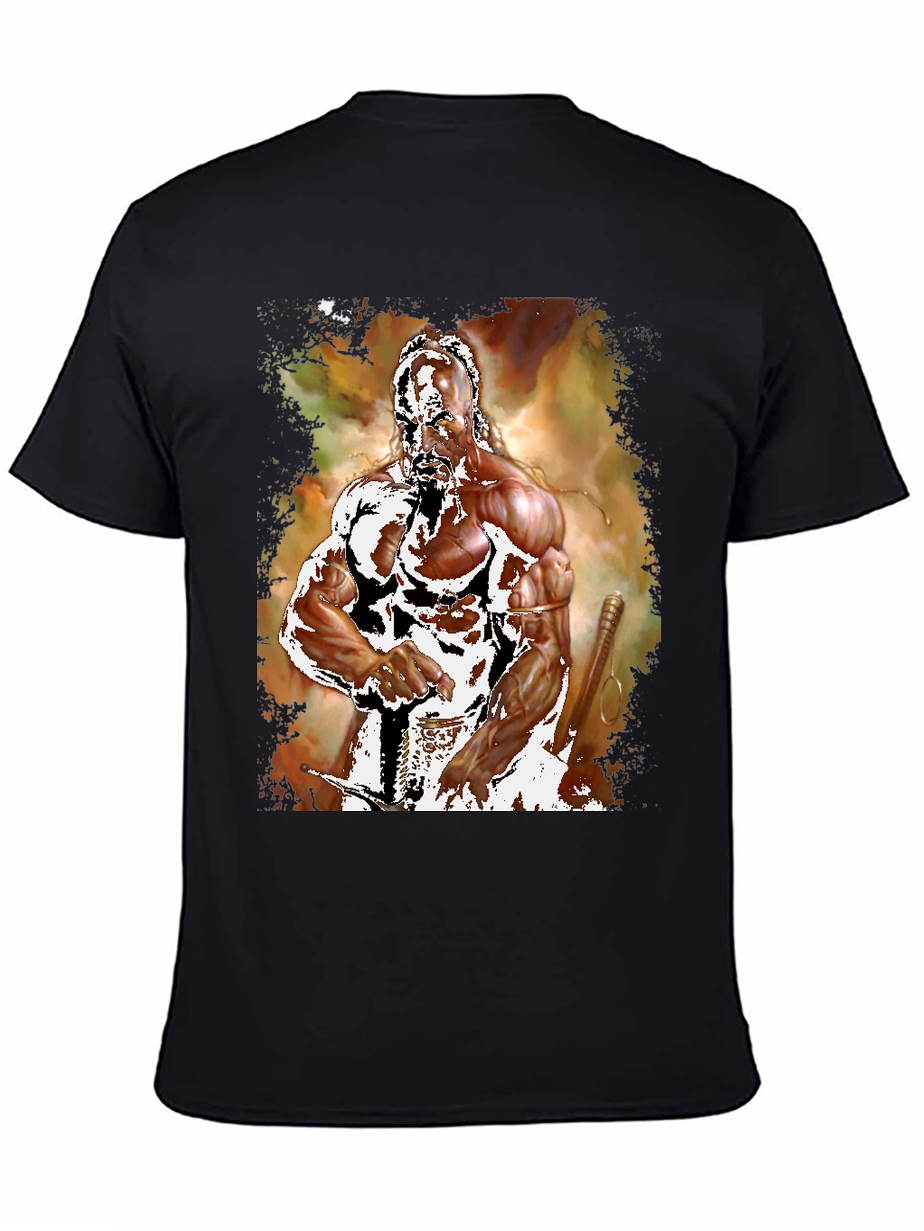 Warrior Graphic Tee - Black