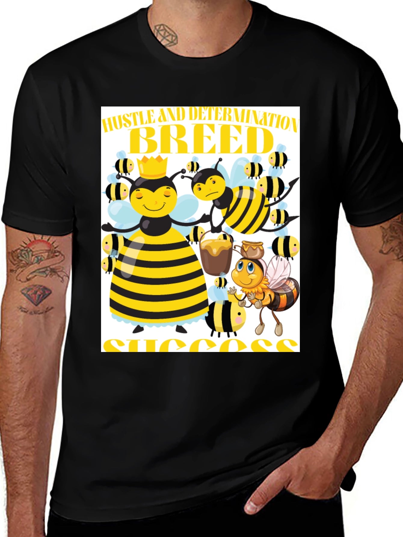 Hustle and Determination Breed Success T-Shirt