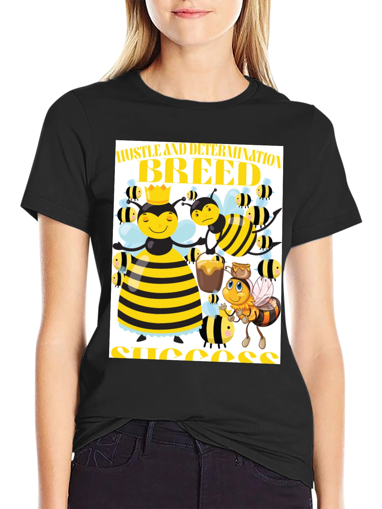 Hustle and Determination Breed Success T-Shirt