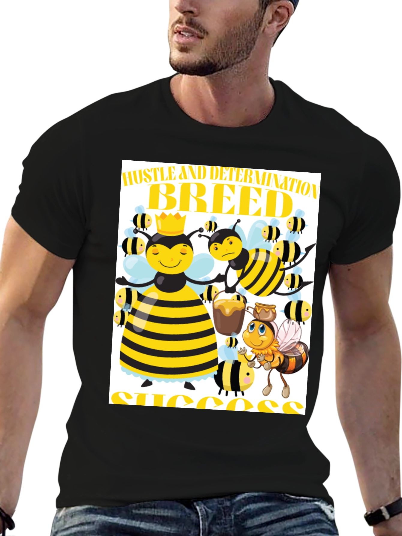 Hustle and Determination Breed Success T-Shirt