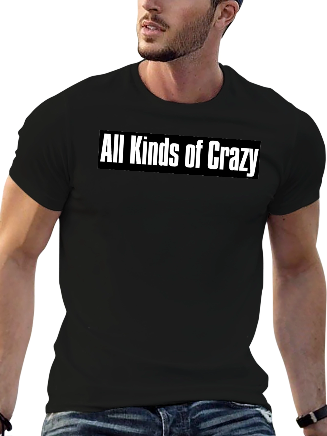 All Kinds of Crazy Black T-Shirt