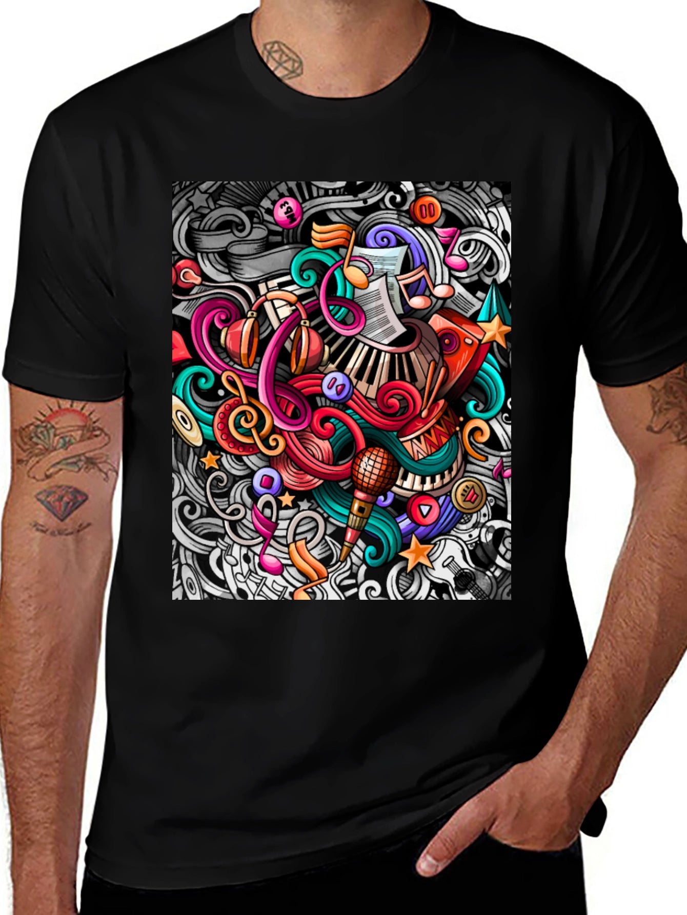 Music Lovers Graphic Tee