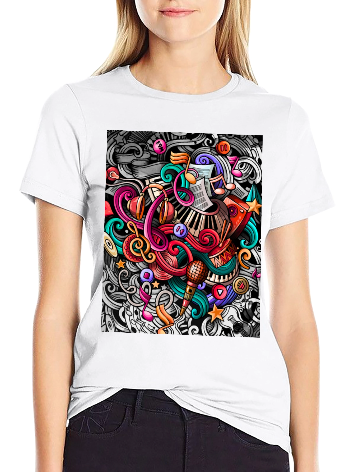 Music Lovers Graphic Tee