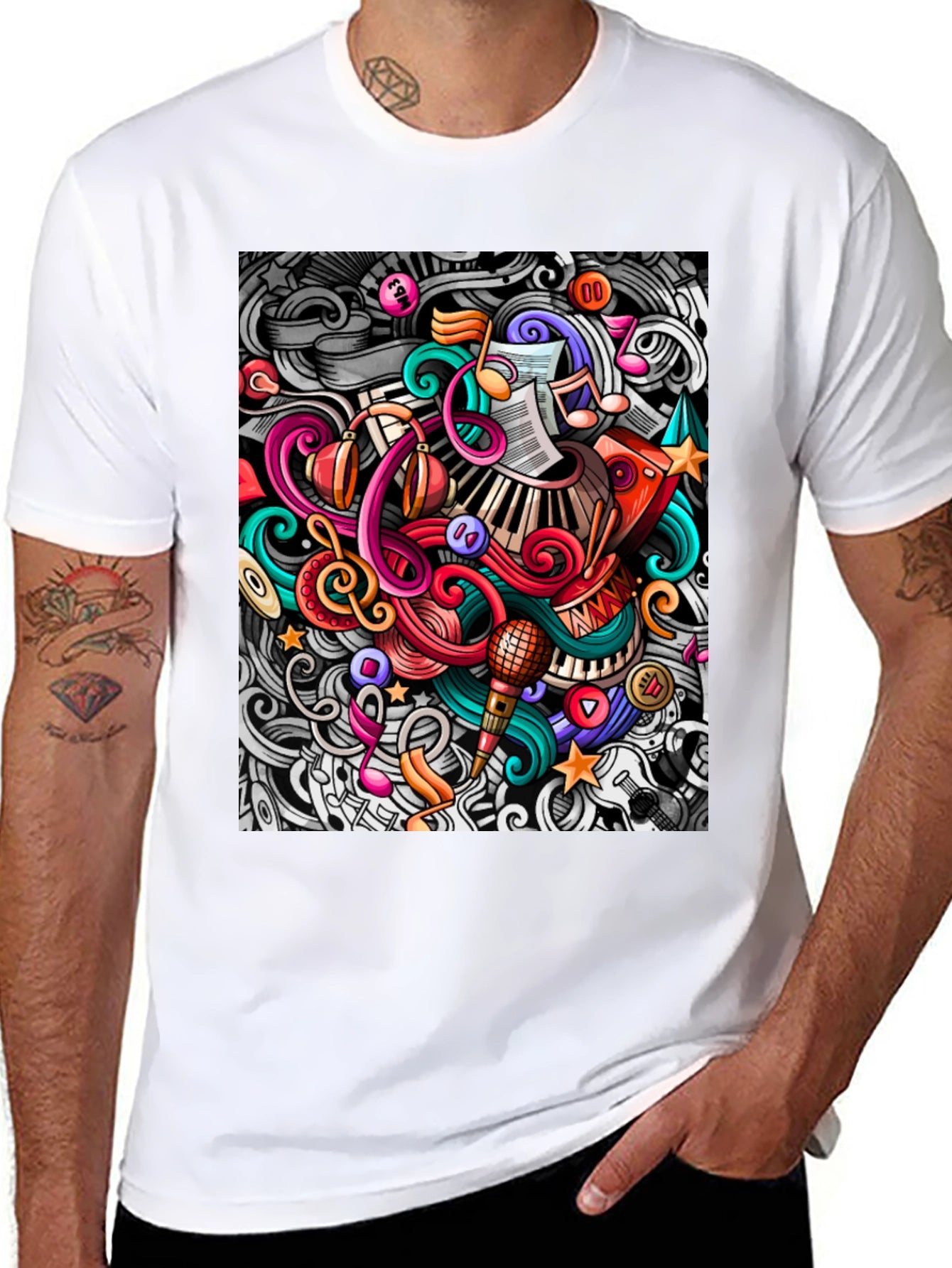 Music Lovers Graphic Tee