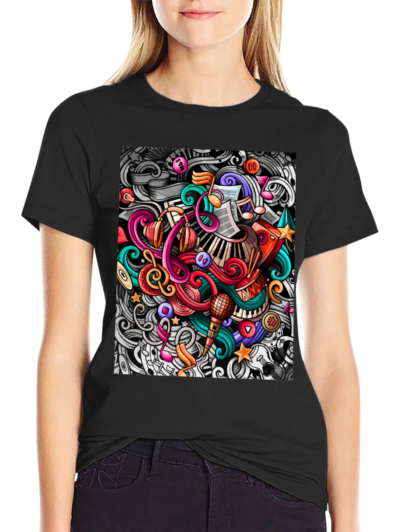 Music Lovers Graphic Tee