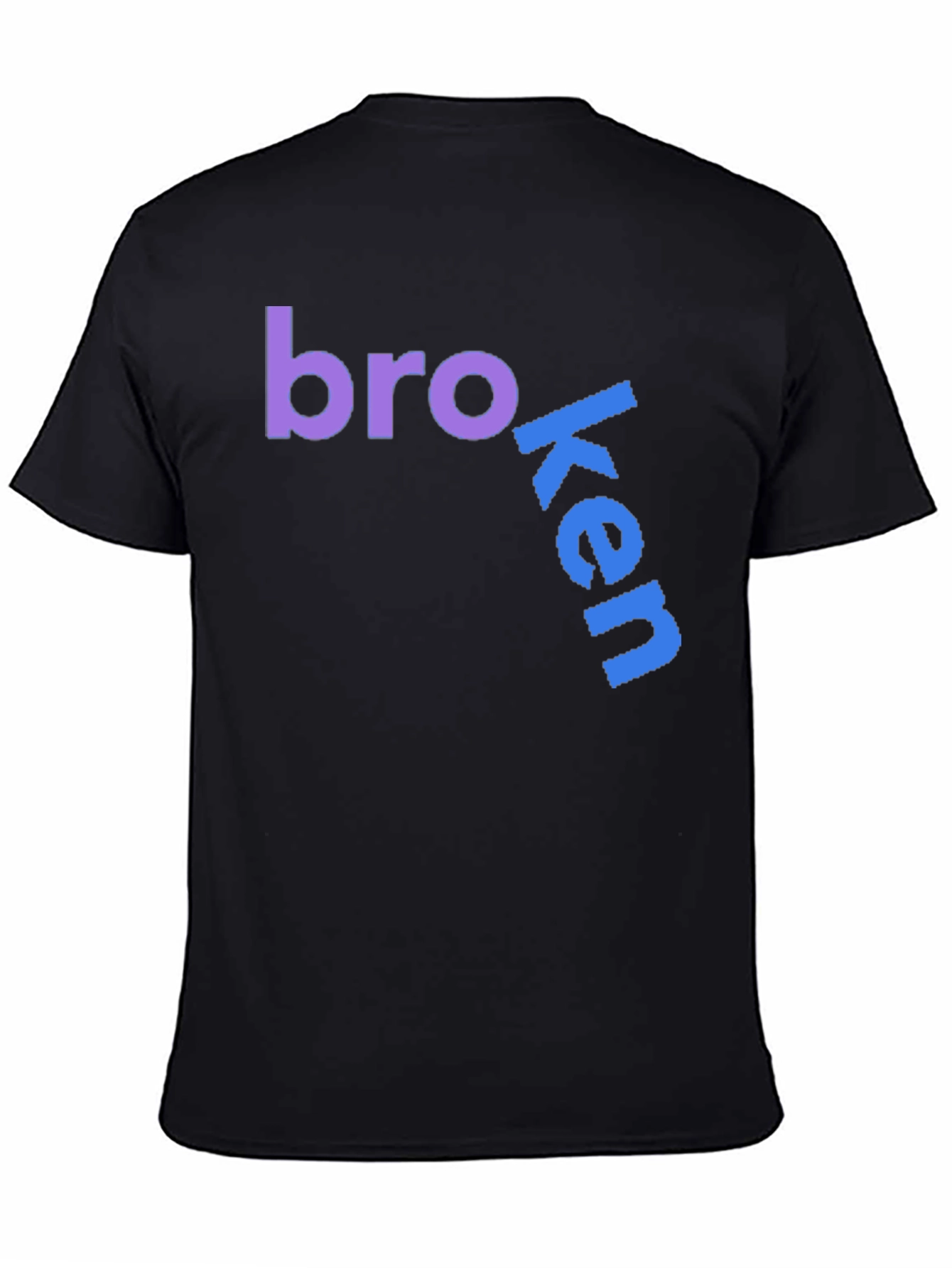 Broken Bro Graphic Tee - Comfy Cotton Blend