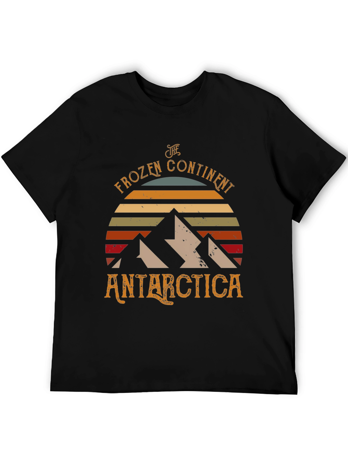Antarctica T-Shirt - The Frozen Continent Design