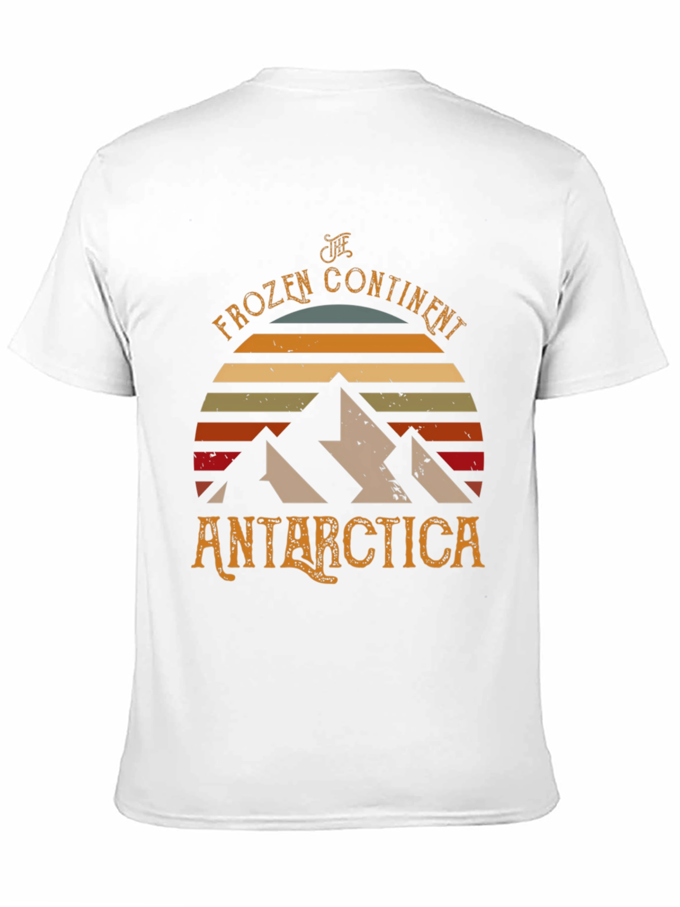 Antarctica T-Shirt - The Frozen Continent Design