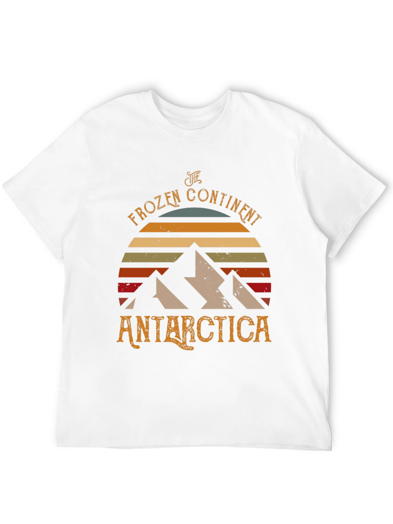 Antarctica T-Shirt - The Frozen Continent Design