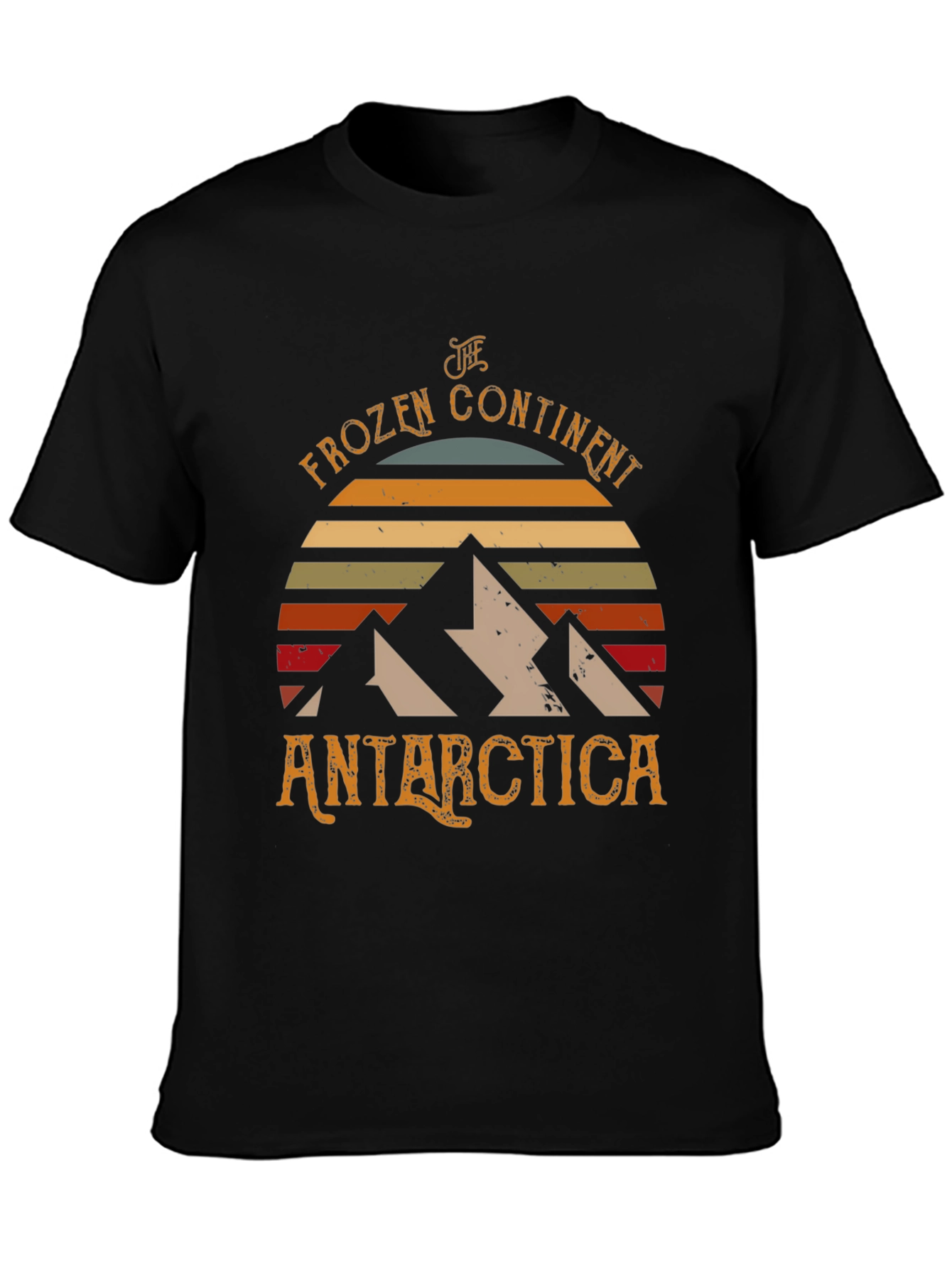 Antarctica T-Shirt - The Frozen Continent Design