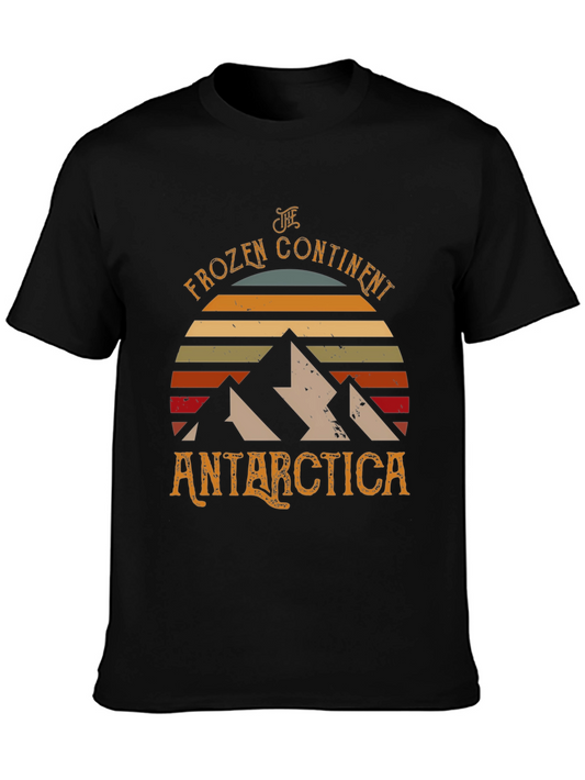 Antarctica T-Shirt - The Frozen Continent Design