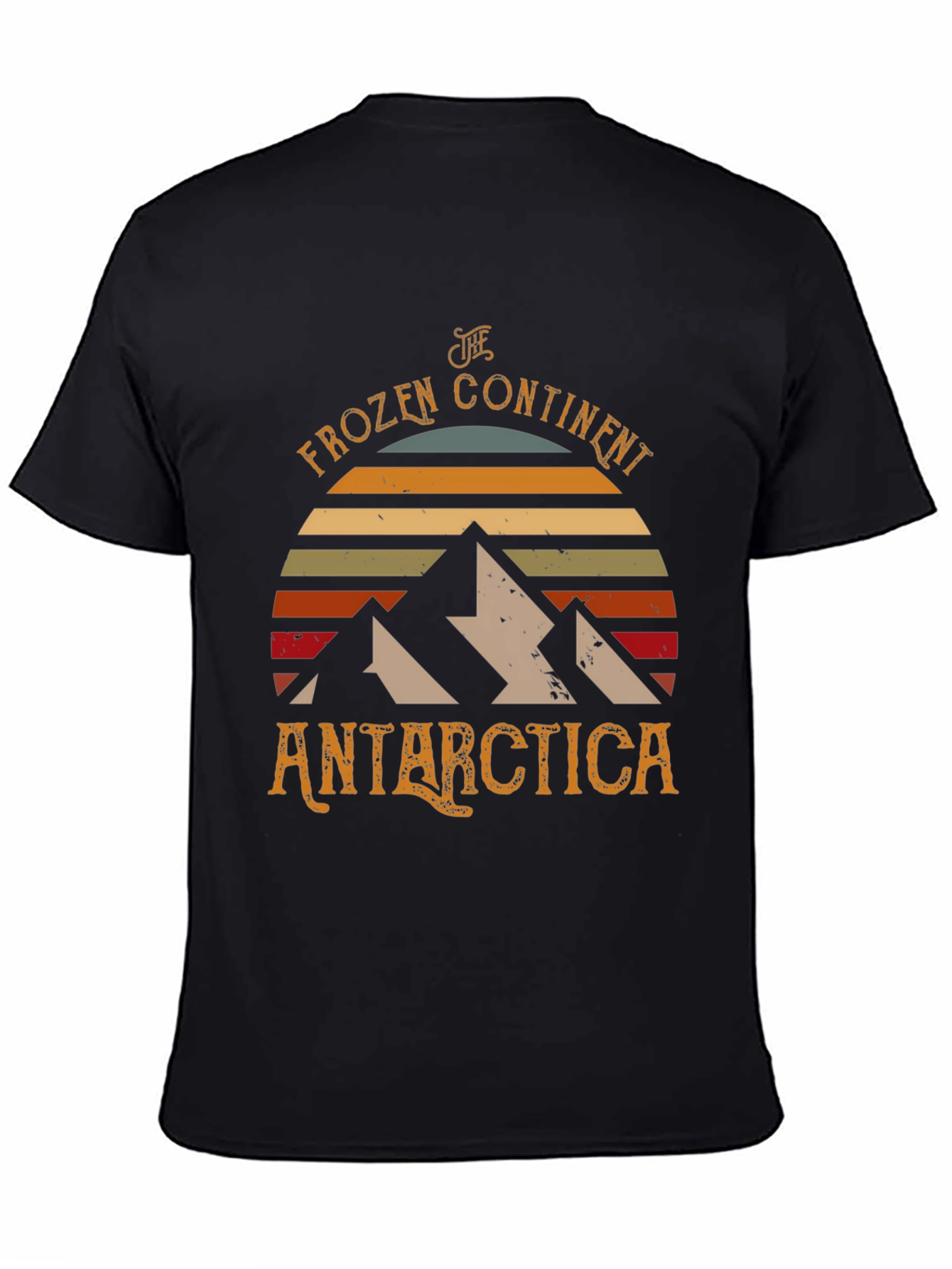 Antarctica T-Shirt - The Frozen Continent Design