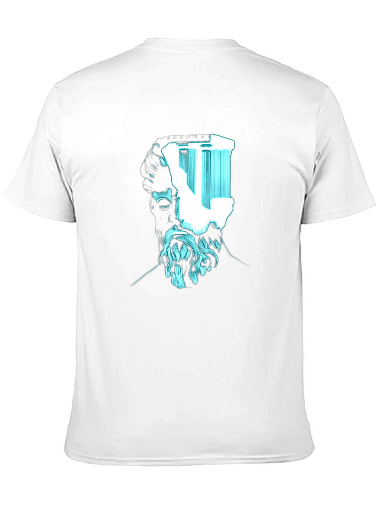 Modern Philosopher Graphic Tee - Black