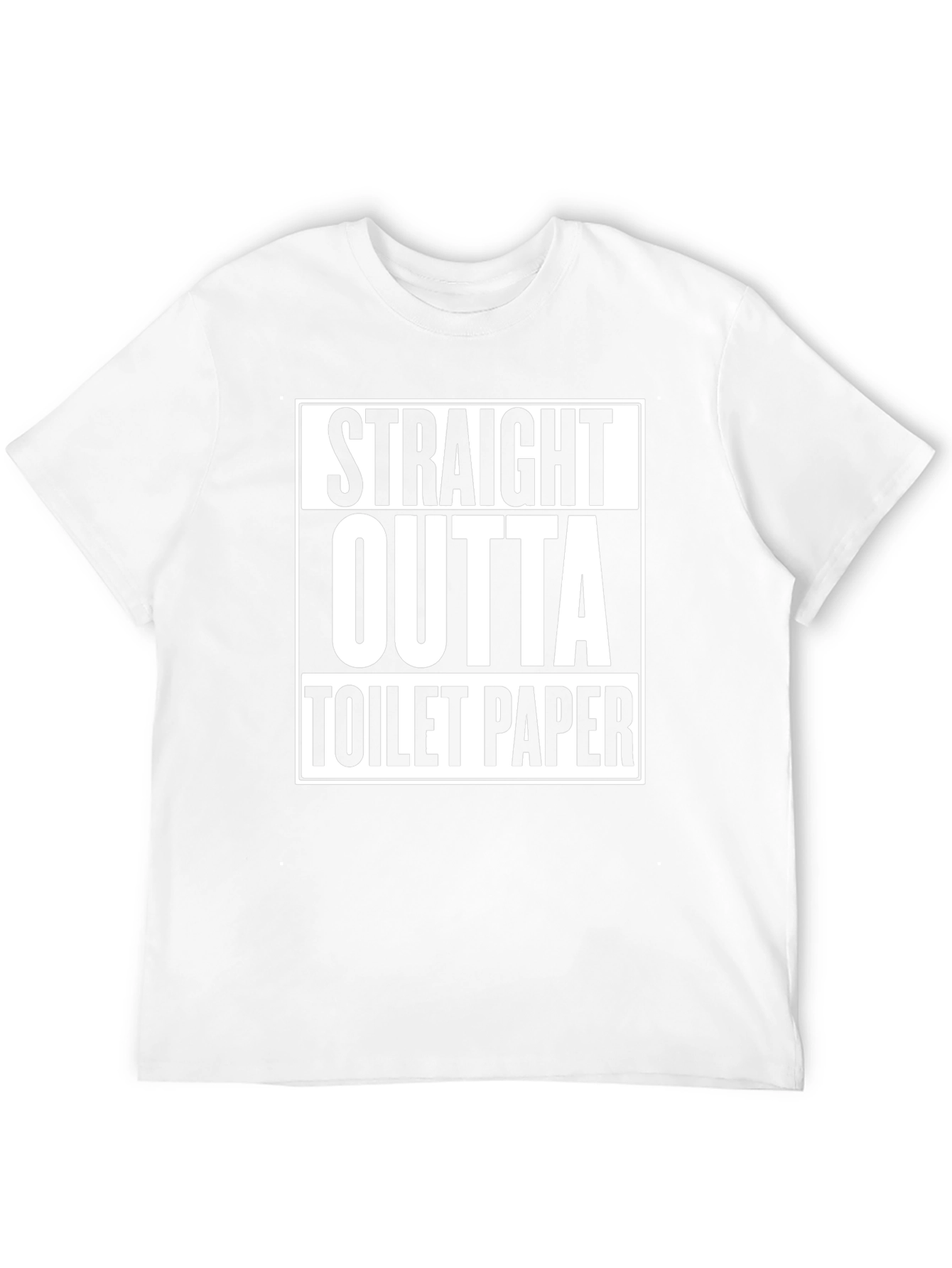 Straight Outta Toilet Paper Graphic Tee