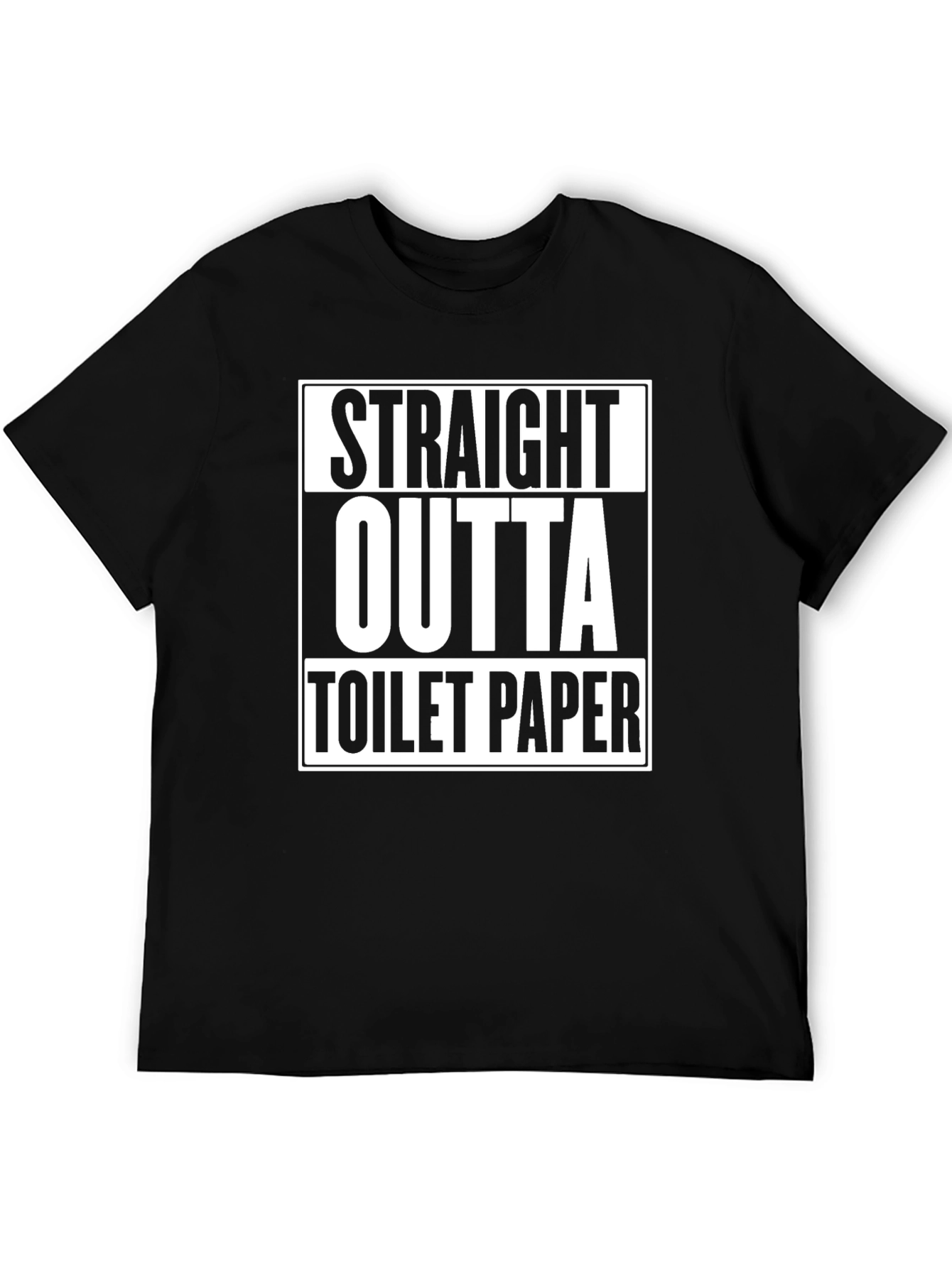 Straight Outta Toilet Paper Graphic Tee