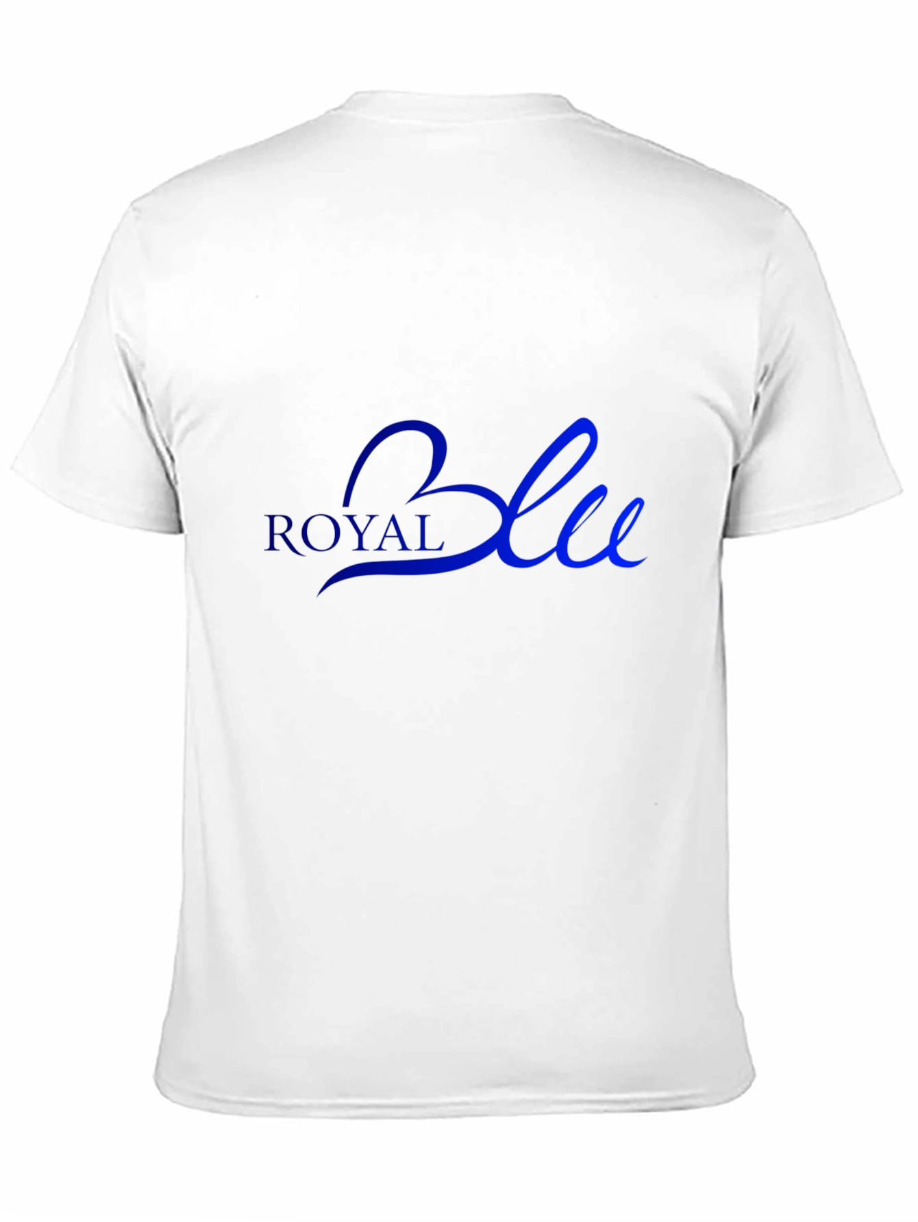 Royal Blue Graphic Tee - Stylish Mens T-Shirt