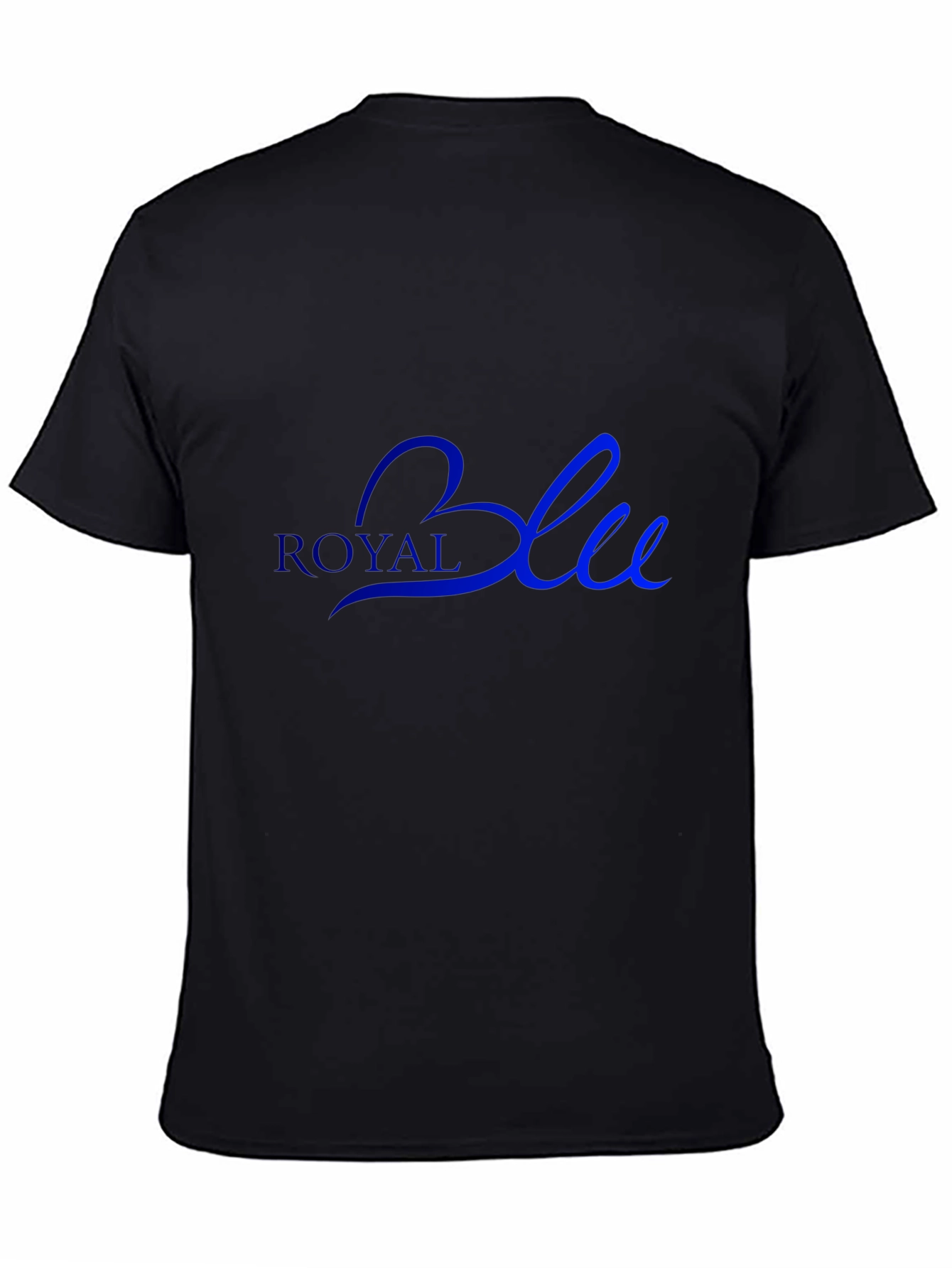 Royal Blue Graphic Tee - Stylish Mens T-Shirt