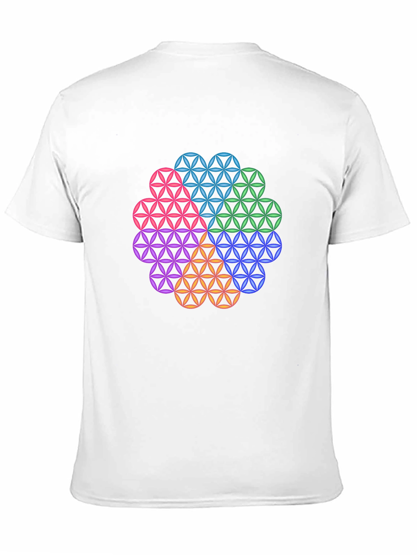 Flower of Life Geometric T-Shirt