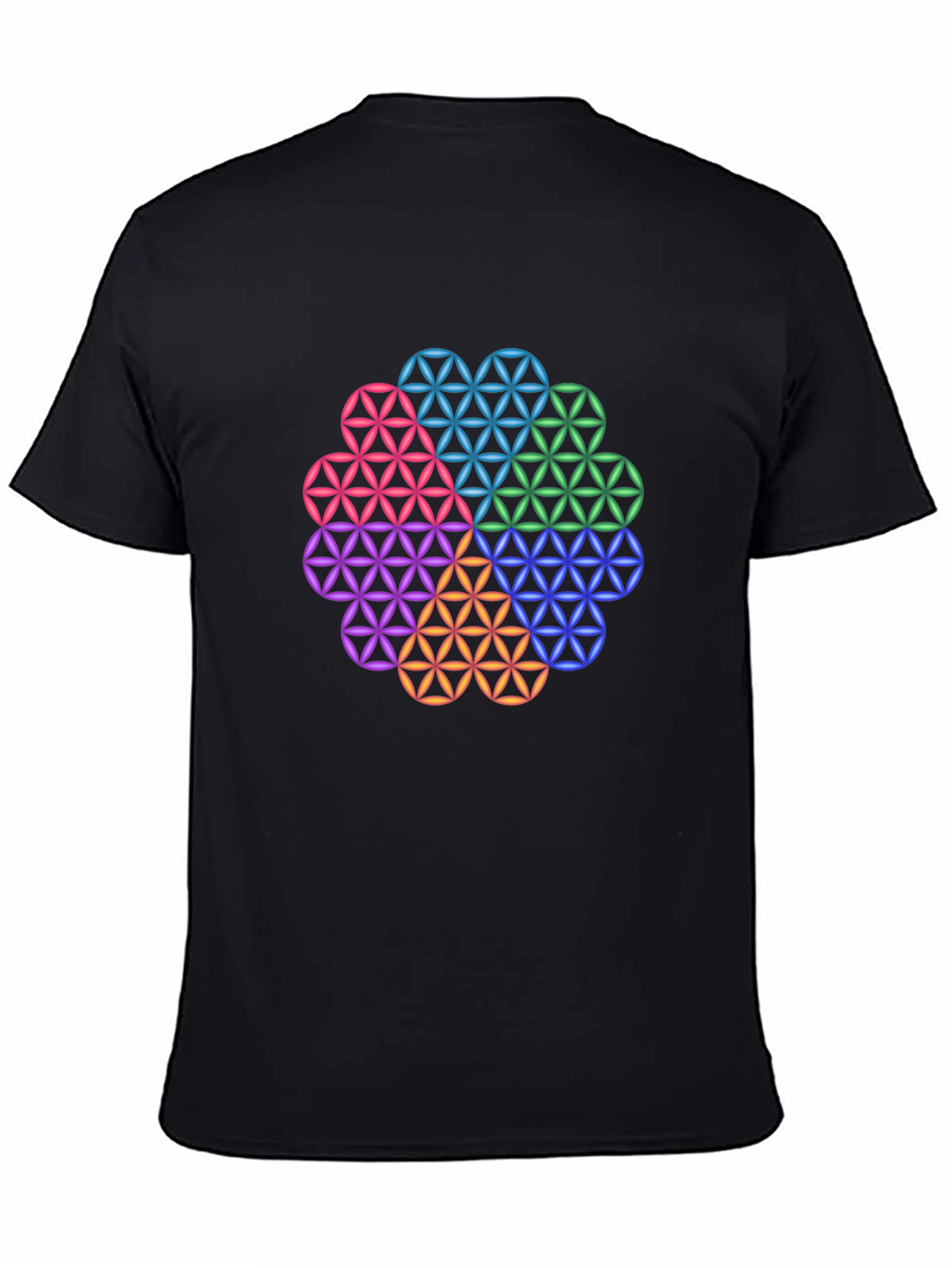 Flower of Life Geometric T-Shirt